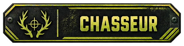 Emblème du grade Chasseur